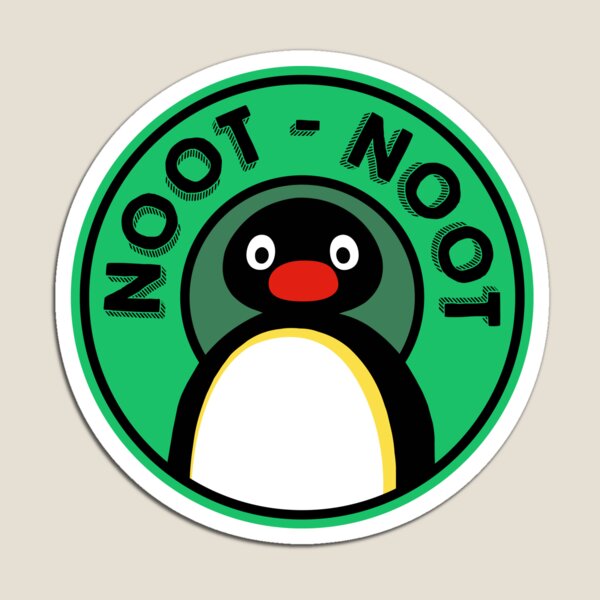 Vista previa del artículo con la obra «Pingu / Noot Noot (Pingu el pingüino) - Verde», diseñado y vendido por viccos36.