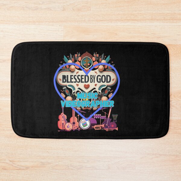 Item preview, BLESSED BY GOD MUSIC VIDEOGRAPHER designed and sold by carlos crane.