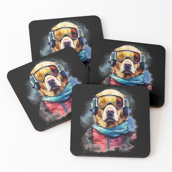Item preview, Ski Dog in Ski Googles designed and sold by AnnaMDesign.