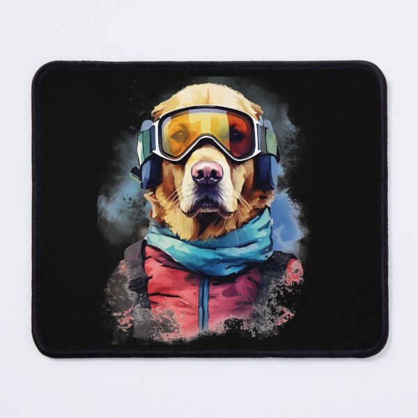 Item preview, Ski Dog in Ski Googles designed and sold by AnnaMDesign.