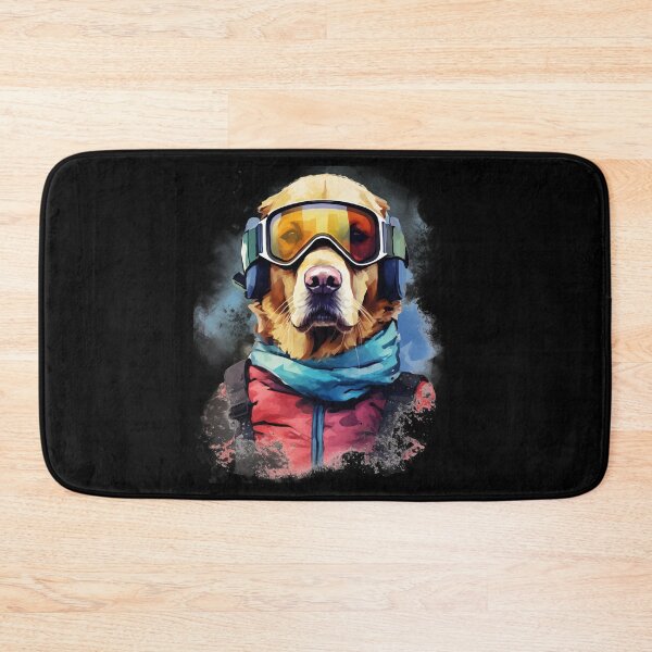Item preview, Ski Dog in Ski Googles designed and sold by AnnaMDesign.