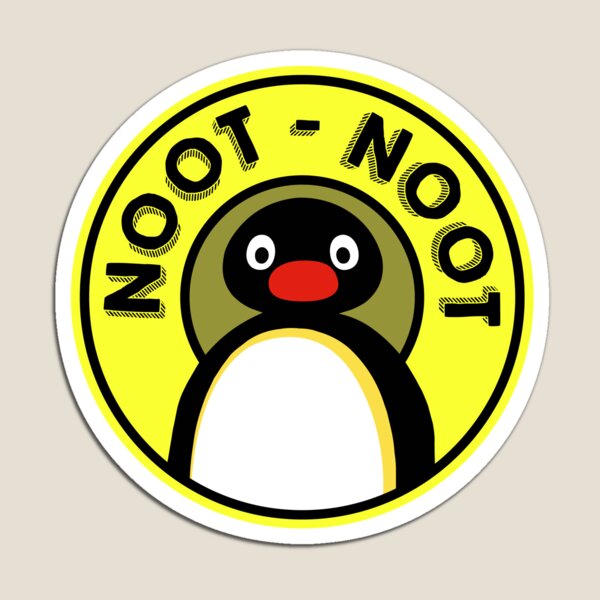 Vista previa del artículo con la obra «Pingu / Noot Noot (Pingu el pingüino) - Amarillo», diseñado y vendido por viccos36.
