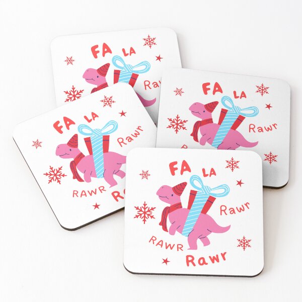 Item preview, Fa la rawr rawr rawr kids Christmas dinosaur  designed and sold by Scenic.