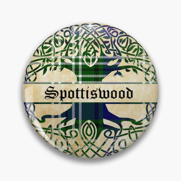 Artikelvorschau, Spottiswood Tree of Life Clan schottischer Nachname Tartan entworfen und verkauft von BagTown Clans.