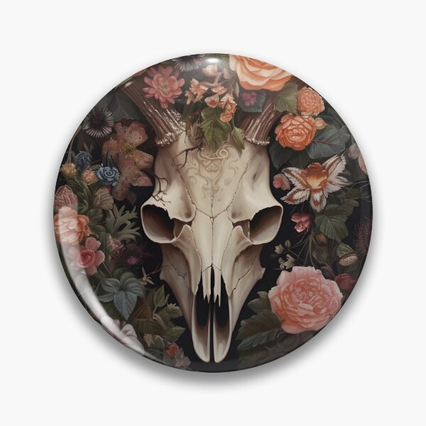 Item preview, Cráneo de ciervo I designed and sold by GildedWraith.