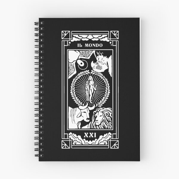Item preview, •21 - THE WORLD• From UNDERGROUND TAROT by Nalsco designed and sold by NALSCOshop.
