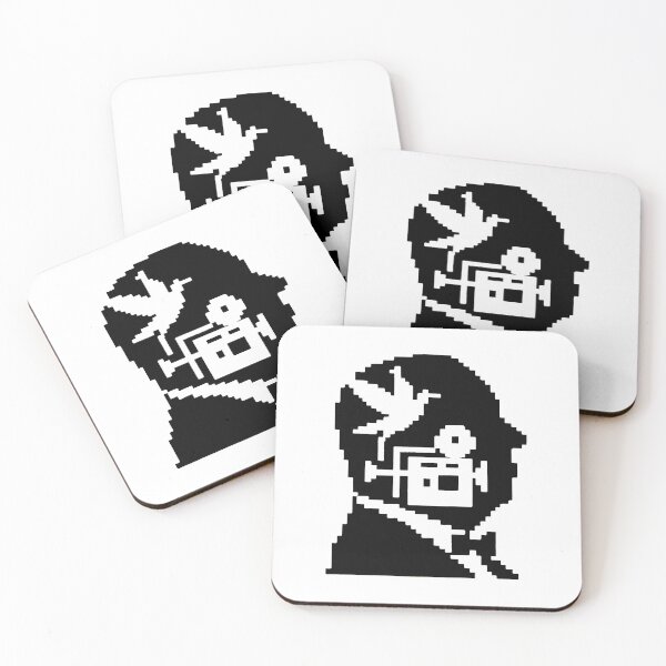 Item preview, Hitchcock Classic Pixel Silhouette designed and sold by PixelPunkster.