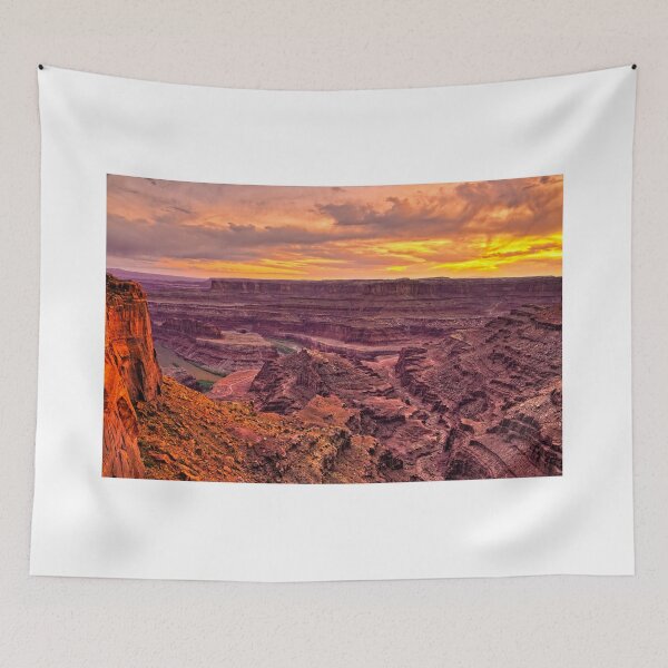 Item preview, One Fine Sunset At Dead Horse Point © designed and sold by © Hany G. Jadaa © Prince John Photography.