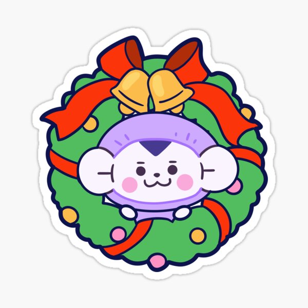 ITZY (WDZY) Ryujin's Character Tuk Christmas Wreath
