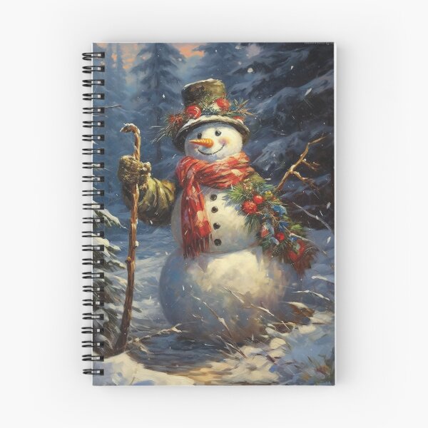 Item preview, snowmen in a mountain setting designed and sold by Mickeymouse2023.