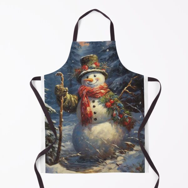 Item preview, snowmen in a mountain setting designed and sold by Mickeymouse2023.