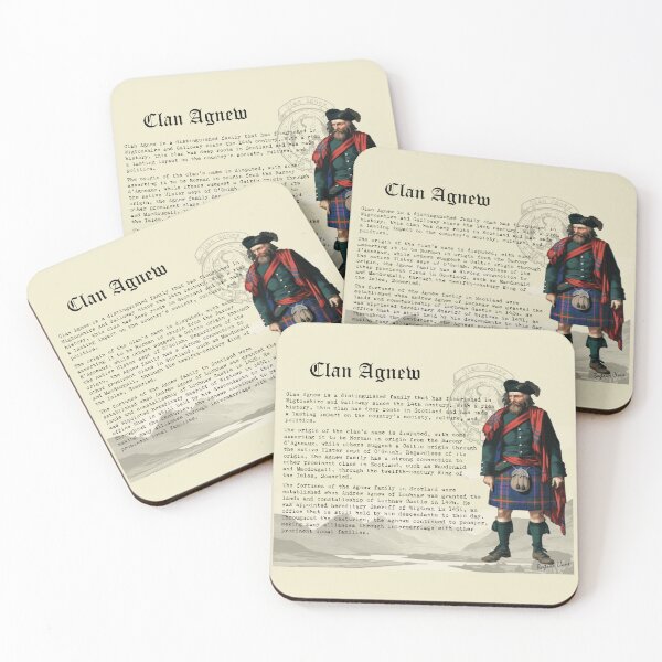 Item preview, Clan Agnew Scottish History  designed and sold by BagTown Clans.
