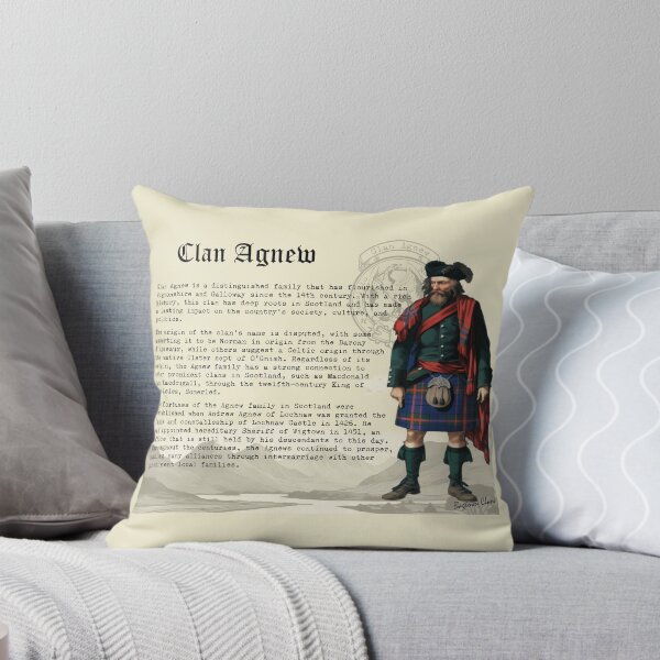 Item preview, Clan Agnew Scottish History  designed and sold by BagTown Clans.