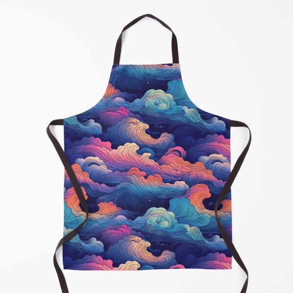 Item preview, Dusky clouds seamless pattern - Ukiyo e style clouds pattern designed and sold by Onigokko.