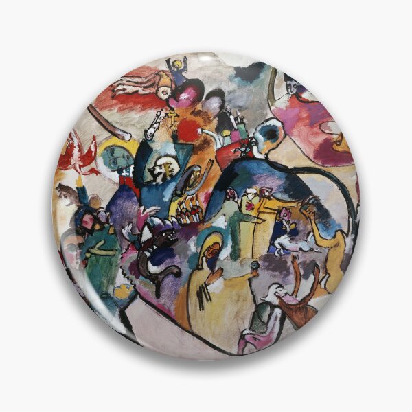 Item preview, HD. Couples in Castle Park II (1911), by Wassily Kandinsky designed and sold by MINDTHECHERRY.