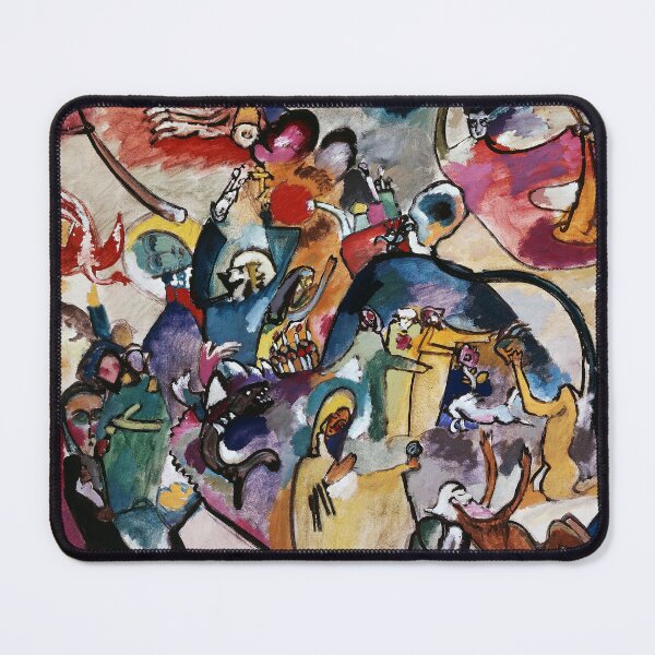 Item preview, HD. Couples in Castle Park II (1911), by Wassily Kandinsky designed and sold by MINDTHECHERRY.