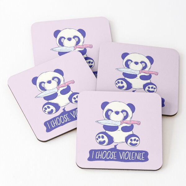 Item preview, I choose violence panda designed and sold by Jess.a.creates.