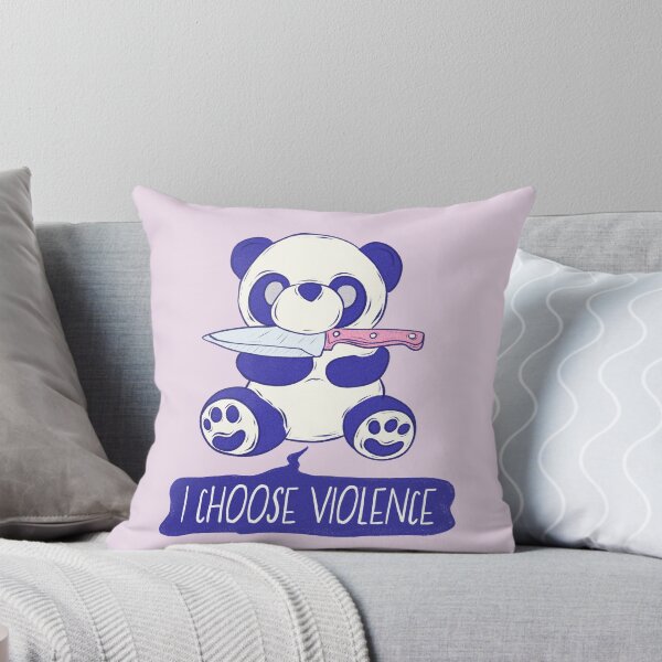 Item preview, I choose violence panda designed and sold by Jess.a.creates.