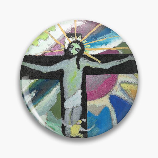 Item preview, HD. Crucified Christ, by Wassily Kandinsky designed and sold by MINDTHECHERRY.