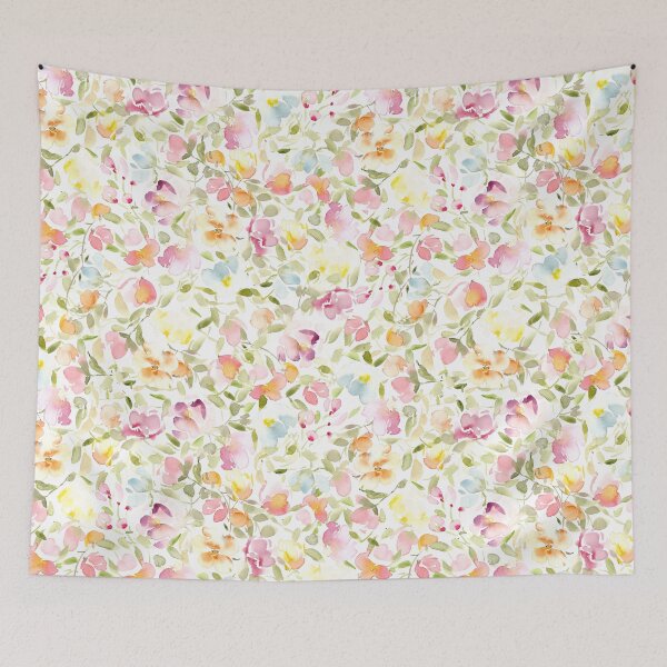 Item preview, Pastel watercolor florals  designed and sold by Harpley Design Studio.