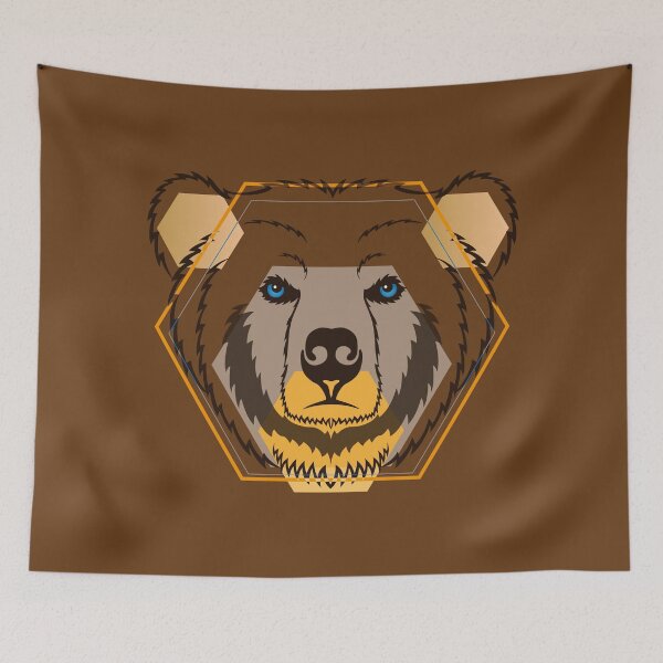Item preview, oso geométrico designed and sold by floschroeder.