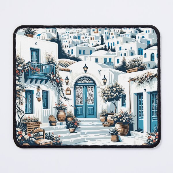 Item preview, Greek village designed and sold by LongIslandDesgn.