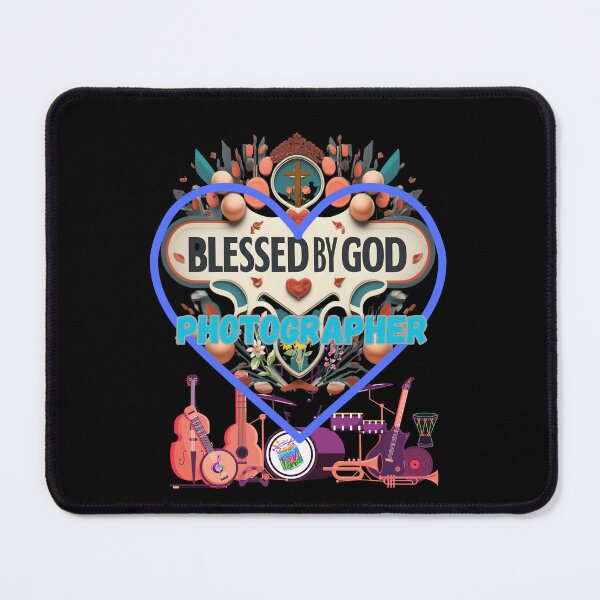 Item preview, BLESSED BY GOD PHOTOGRAPHER designed and sold by carlos crane.