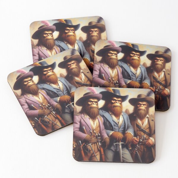 Item preview, Bigfoot 3 Musketeers designed and sold by CrankyOldDude.