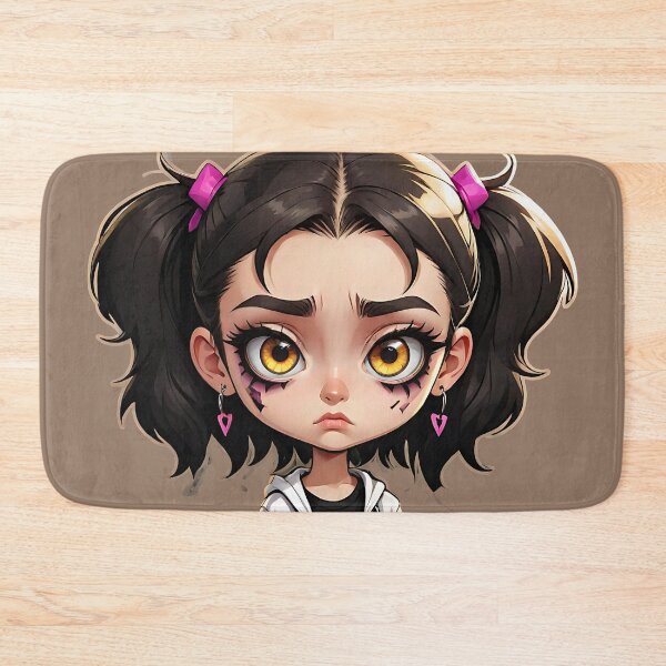 Item preview, Big eyes girl, frowns , pout designed and sold by KiraChie.