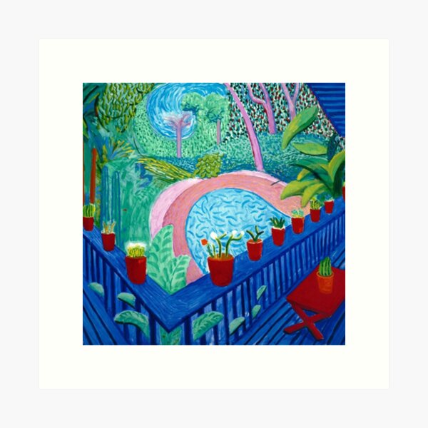 Item preview, David Hockney art designed and sold by realQ.