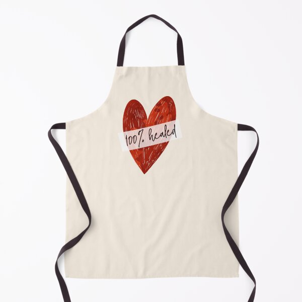 Item preview, Red Heart Pencil Drawing. 100% healed. Healing journey after breakup. designed and sold by helga-wigandt.