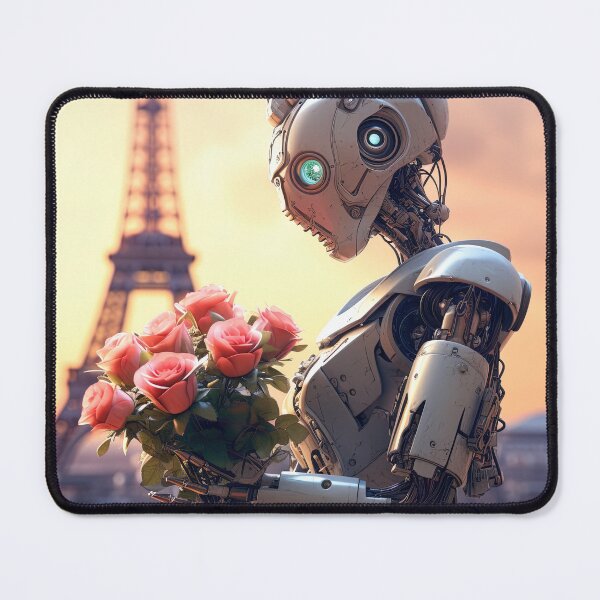 Item preview, Robot With Roses in Paris designed and sold by Perianes.