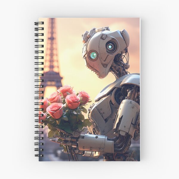 Item preview, Robot With Roses in Paris designed and sold by Perianes.