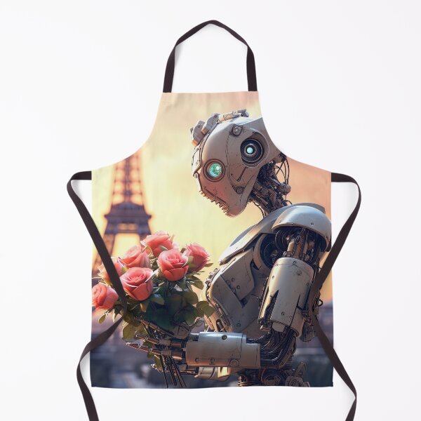 Item preview, Robot With Roses in Paris designed and sold by Perianes.
