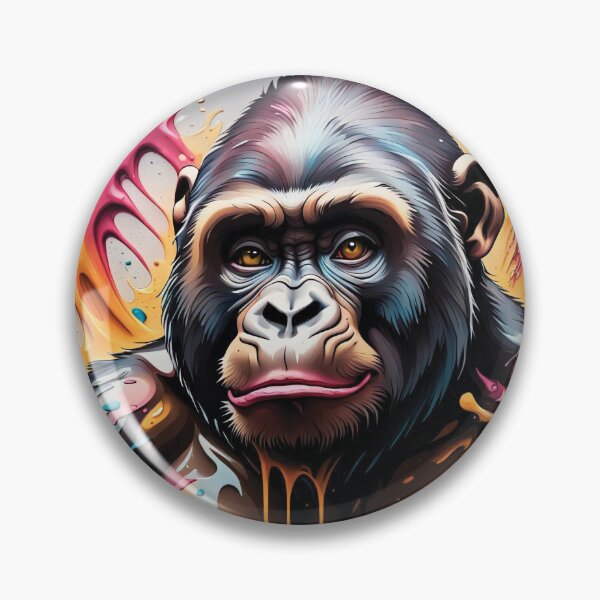 Item preview, A Great Graffiti Ape designed and sold by Random Designs.