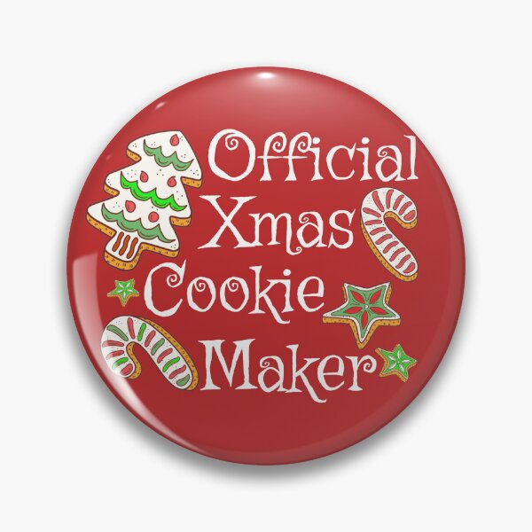 Item preview, Official Xmas Cookie Maker, Fun Slogan For All Bakers, White Font designed and sold by TrulyEpoque.