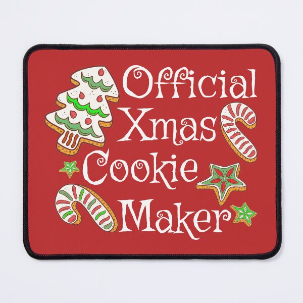 Item preview, Official Xmas Cookie Maker, Fun Slogan For All Bakers, White Font designed and sold by TrulyEpoque.