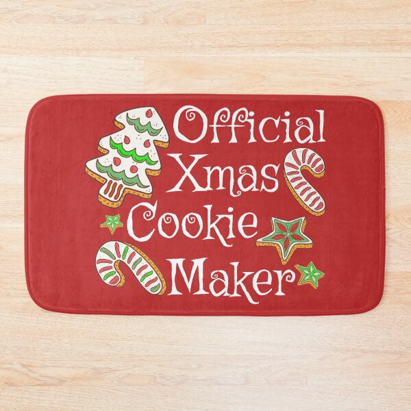 Item preview, Official Xmas Cookie Maker, Fun Slogan For All Bakers, White Font designed and sold by TrulyEpoque.
