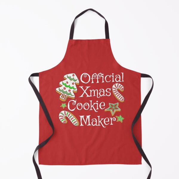 Item preview, Official Xmas Cookie Maker, Fun Slogan For All Bakers, White Font designed and sold by TrulyEpoque.