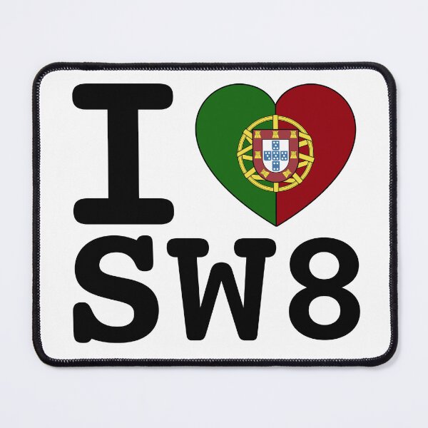 Item preview, I Love SW8 (Portuguese Flag) designed and sold by Londonation.