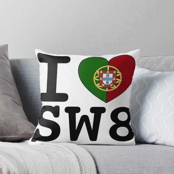Item preview, I Love SW8 (Portuguese Flag) designed and sold by Londonation.
