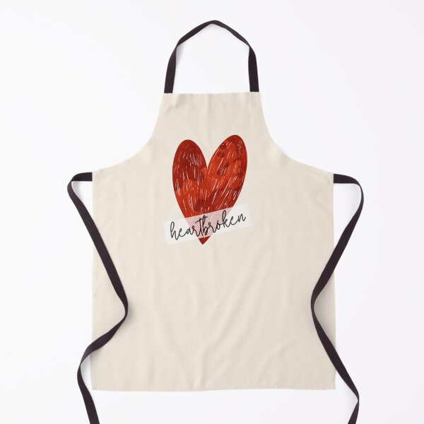 Item preview, Red Heart Pencil Drawing. Heartbroken. Healing journey after breakup. designed and sold by helga-wigandt.