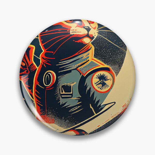 Artikelvorschau, Retrofuturistic cat in space entworfen und verkauft von katzenmeister.