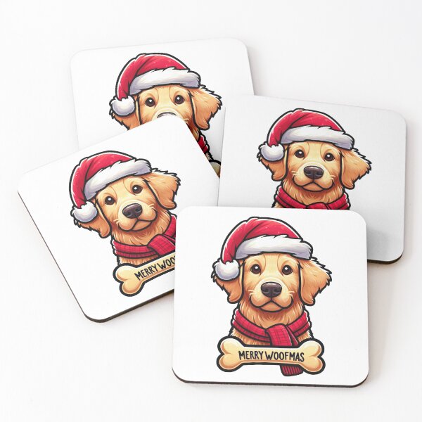 Item preview, Merry Woofmas Cute Christmas Dog designed and sold by bufidigital.