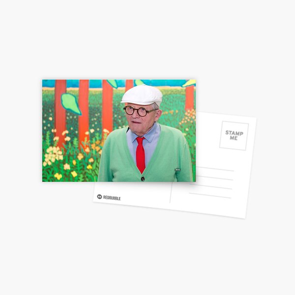 Item preview, David Hockney portrait designed and sold by realQ.