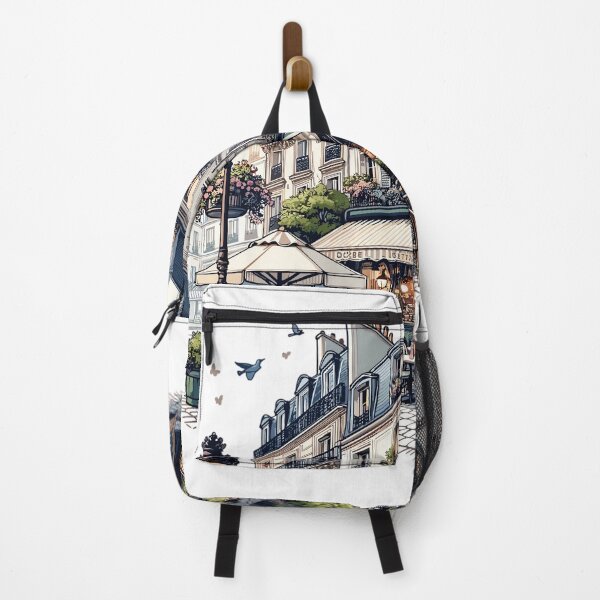 Item preview, Charming street corner in Paris designed and sold by LongIslandDesgn.