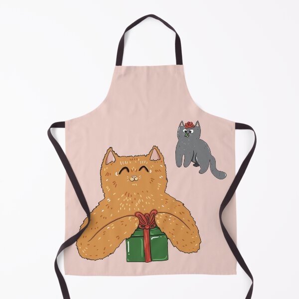 Item preview, Cute Kitties Wrapping Presents Print designed and sold by Julia Sol.