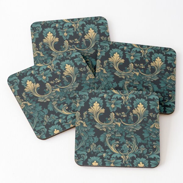 Item preview, Damask style design pattern for home decoration and living designed and sold by VISIONARTIST.
