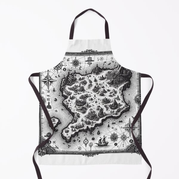 Item preview, Antique treasure map designed and sold by LongIslandDesgn.