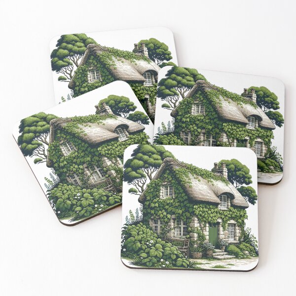 Item preview, Rustic stone cottage designed and sold by LongIslandDesgn.